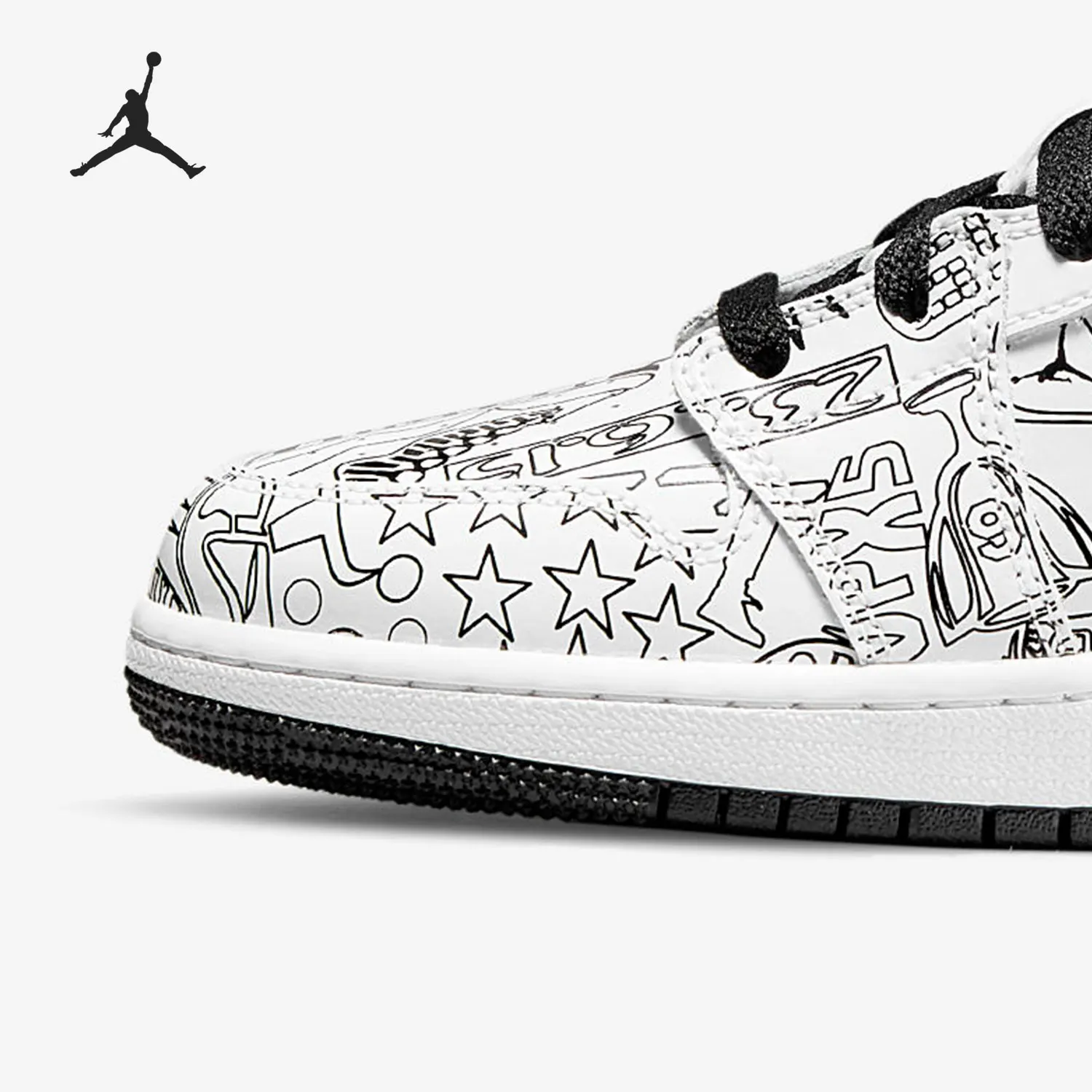 Tênis de basquete Nike Authentic Air Jordan1 Mid AJ1 High-Top GS DC4099-100