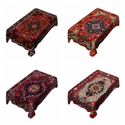 Persian Style Tribal Nation Floral Indiana Mandala Abstract Modern Turkish Art Tablecloth By Ho Me Lili For Tabletop Decor