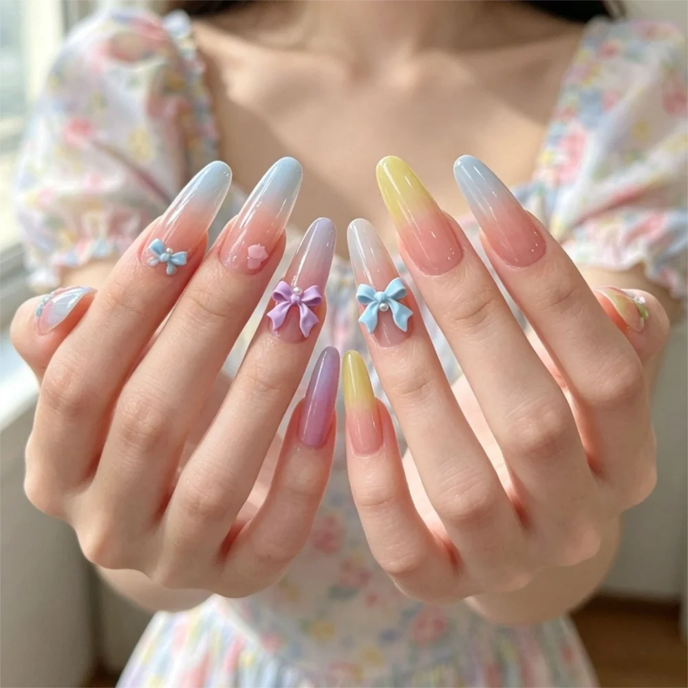 12Grids/Box 3D Irregular Shape Nail Art Charms Five-pointed Star Sparkling Flakes Nail Art Sequins Accessories Aurora Shell