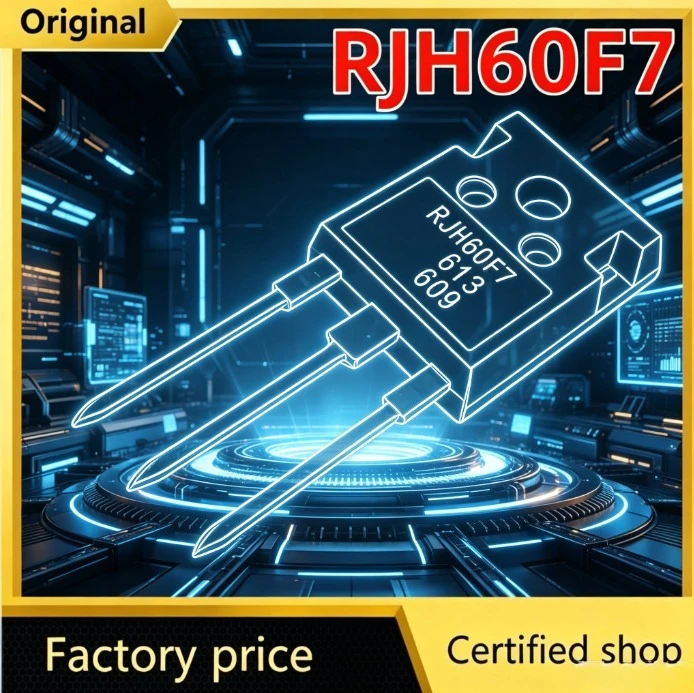 Transistor de Potencia IGBT RJH60F7 RJH60F7DPQ TO-247 600V 90A, Conmutación de Alta Velocidad