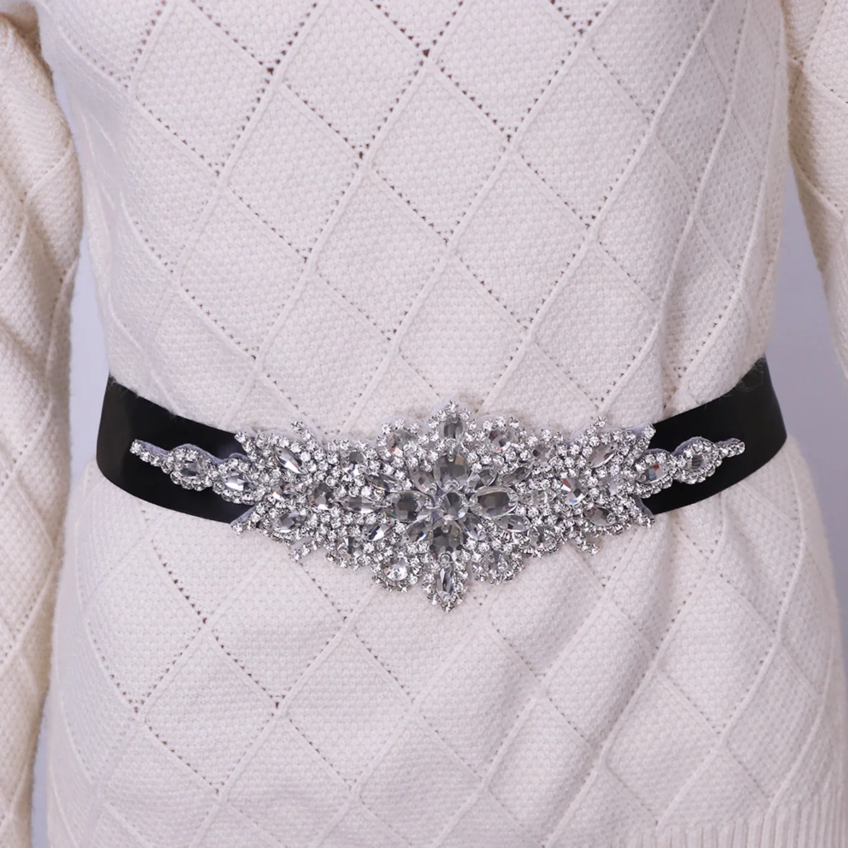 

Rhinestone Bride Wedding Dress Decor Elegant European Wedding Dress Decor Style Bridesmaid Party Formal Accessories