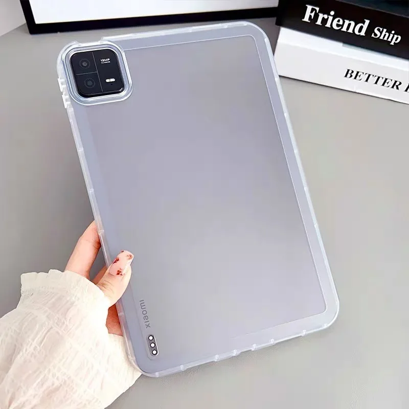 

Чехол для планшета Xiaomi Pad 6 6S Pro 5 5Pro Redmi Pad 2 2025 PadSE 11 8,7 Мягкая задняя крышка из ТПУ для Xiaomi Pad7 7Pro 11,2 2024 Чехол