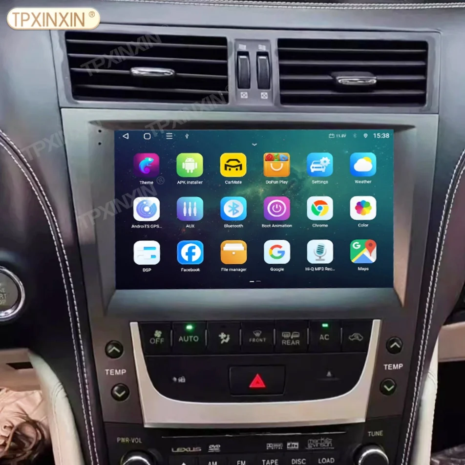9 Inch For Lexus GS 2005~2011 Android Auto Carplay Car Radio Stereo Automotive Multimedia Player GPS Navigation Head Unit