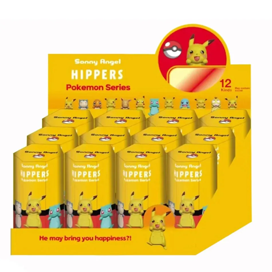 12 pezzi scatola cieca mini figura Pokemon serie limitata figure anime bambole carine per bambini regalo di compleanno di Natale