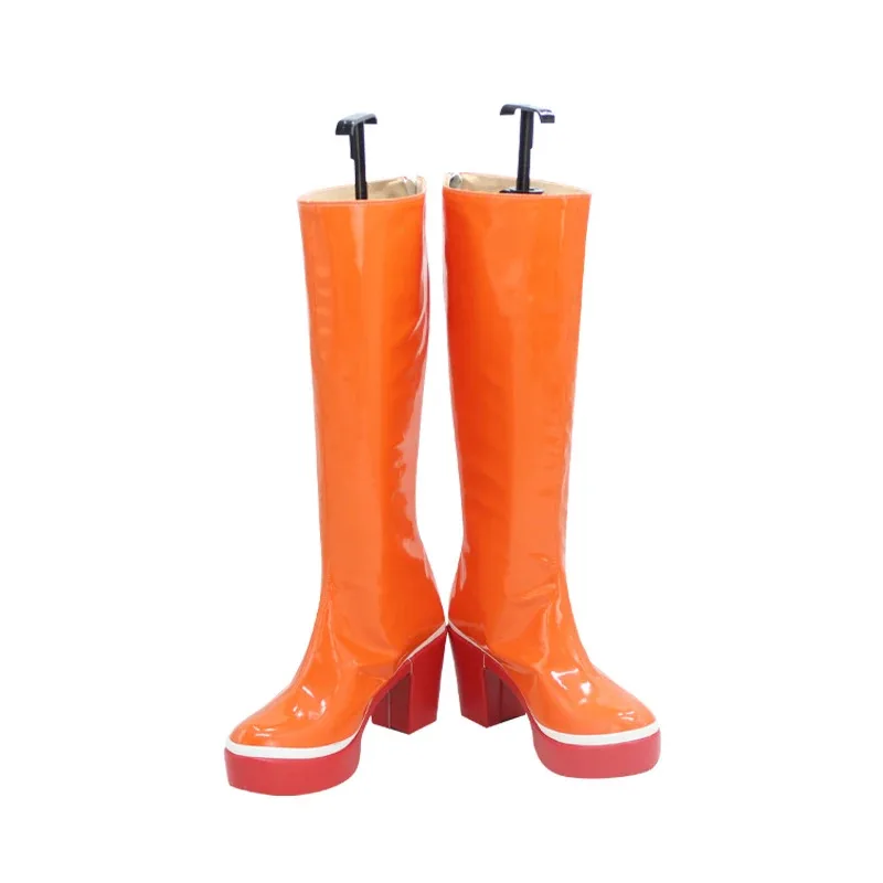 CyAnime Space Channel 5-Ulalas ataque cósmico figma Cosplay zapatos botas juego Anime Halloween Navidad Cosplay disfraz pelucas zapato