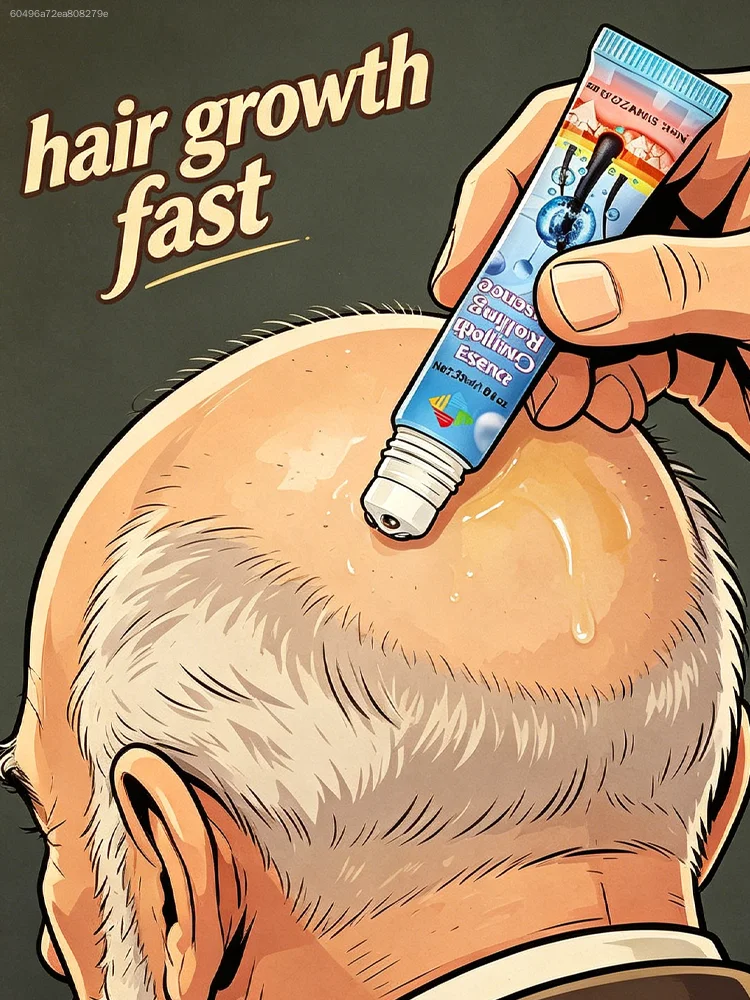 Amla & Burdock Root Roll-On Essence: Revitalizes tired, dull hair and promotes hair density.