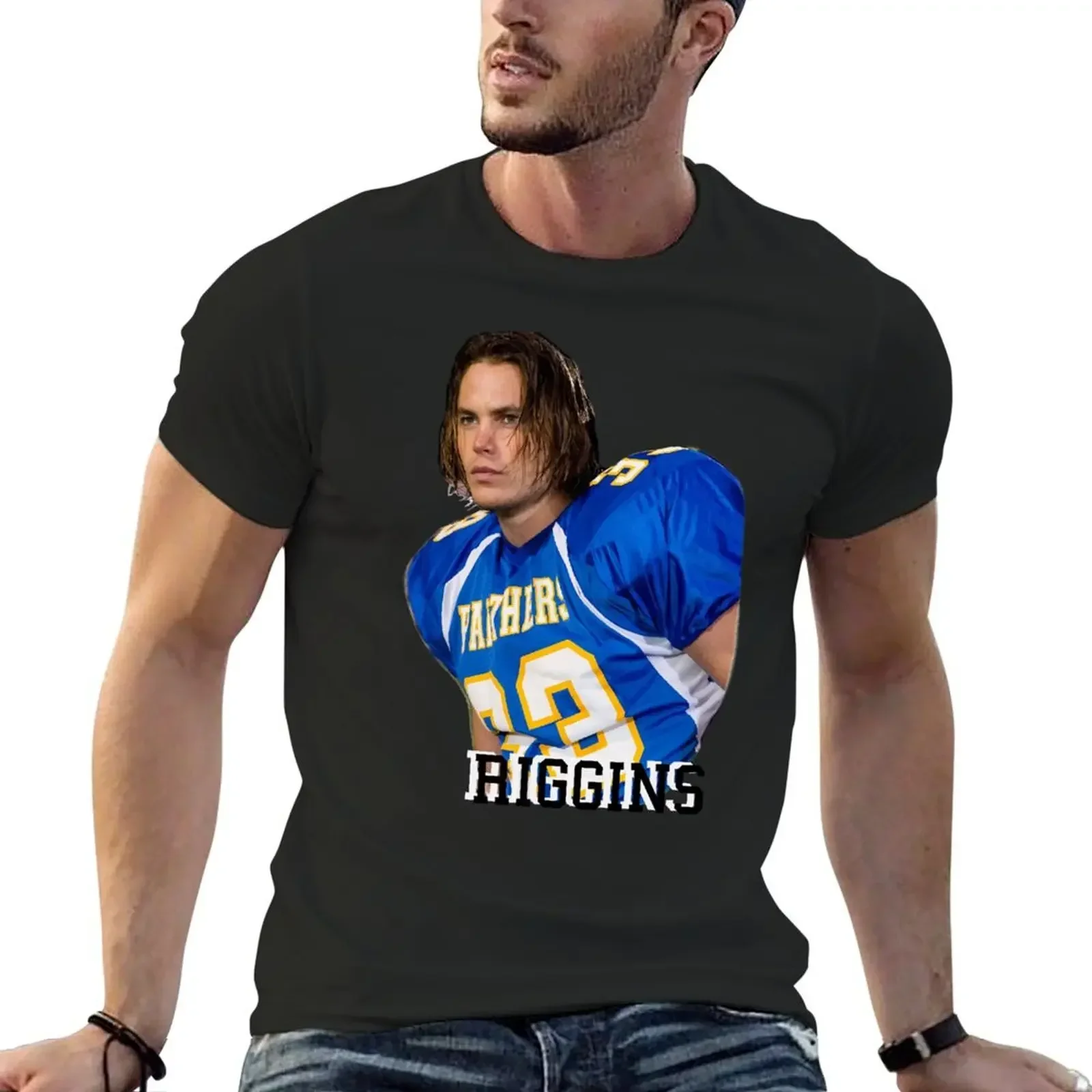 Tim Riggins T-Shirt anime figures graphic t shirts custom shirt men clothing