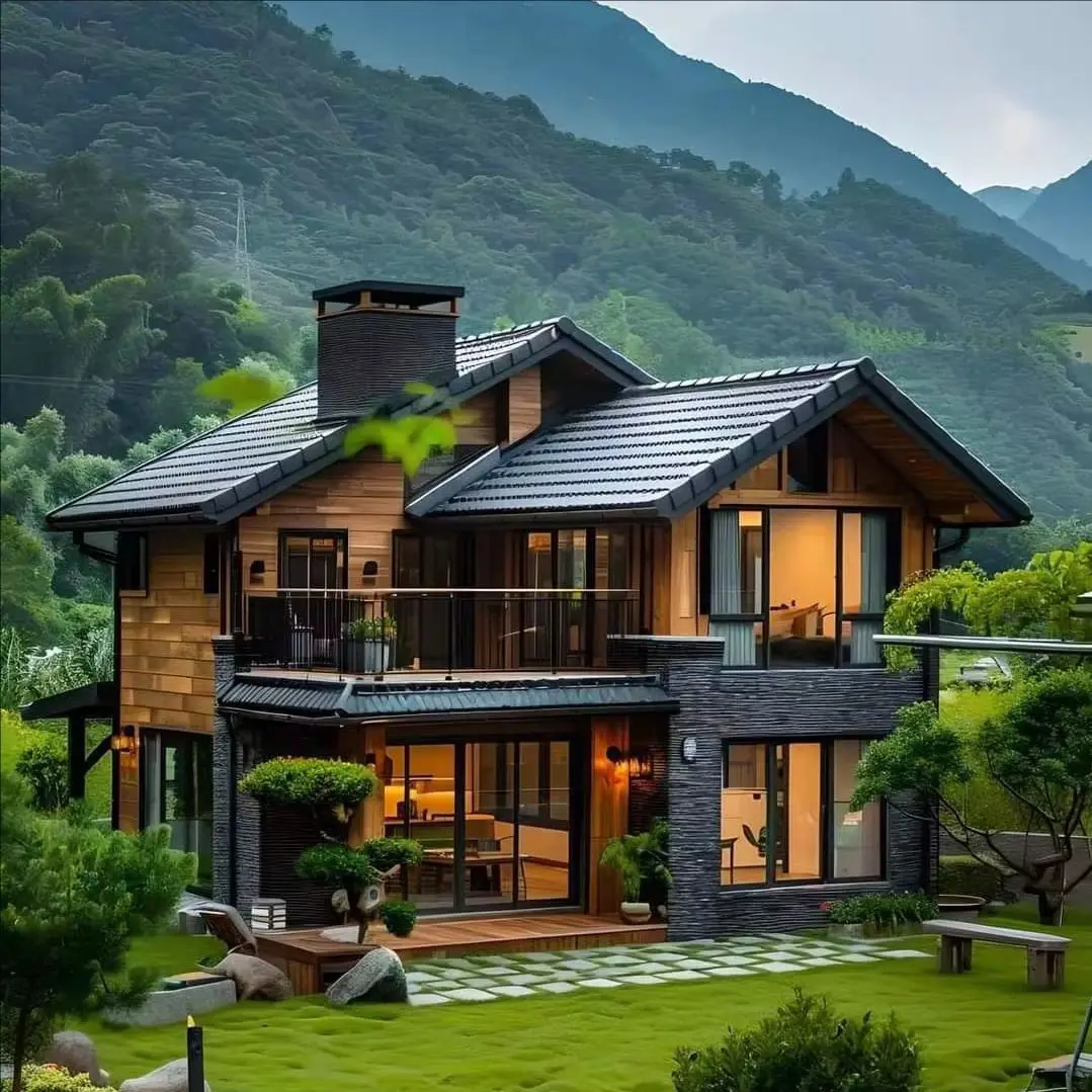 Modern buildings Modular Prefabricated Steel Structure Villas Portable Manufactured Houses and Prefab Homes