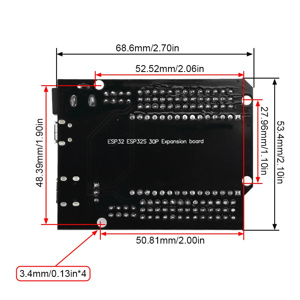  ESP32-WROOM-32 Expansion Development Board ESP32 30P DEVKIT V1 CP2102 WiFi Bluetooth Ultra-Low Power Dual Core Board Module