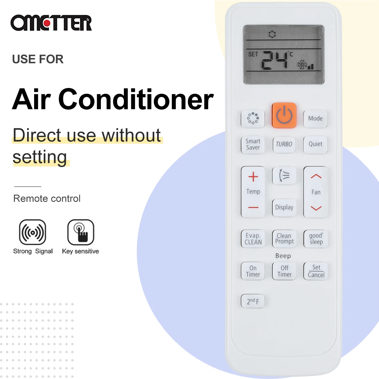 รีโมทคอนโทรลแอร์1ชิ้นสำหรับ Samsung English รีโมทคอนโทรลสำหรับเปลี่ยน DB63-02827A แอร์