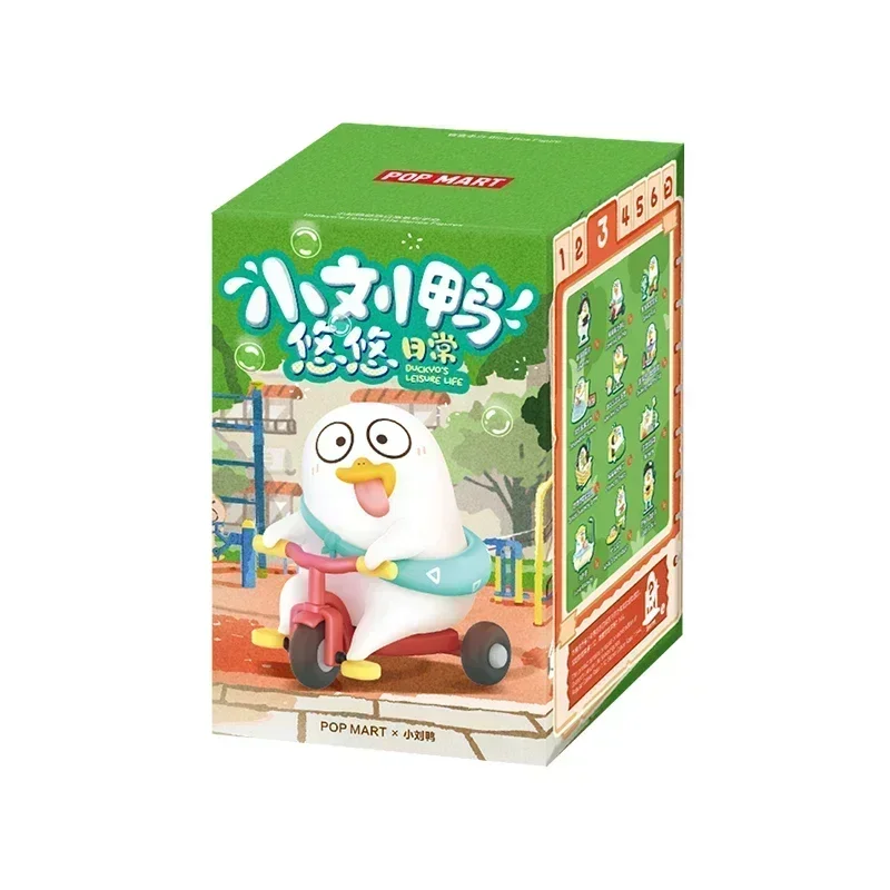 

POP MART Duckyo's Leisure Life Series Kawaii Anime Action Figure, Mystery Blind Box Doll, Surprise Gift for Girls