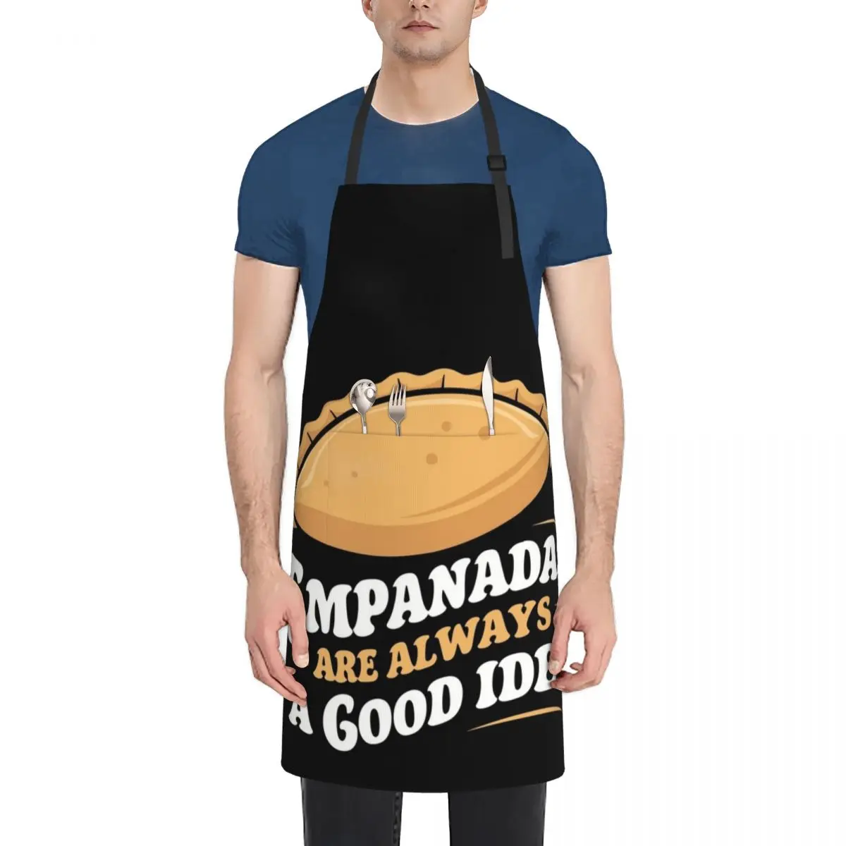 

Empanadas are always a good idea Food lover Apron Customizable for women halloween Kitchen Household Items For Woman Apron