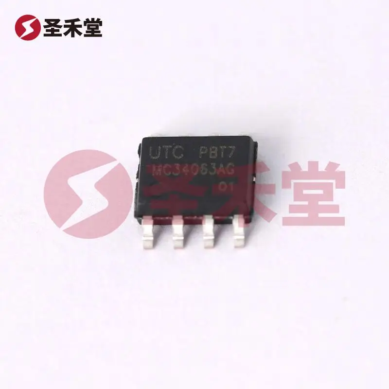 10 PCS Brand-New/Original MC34063AG-S08-R Surface-Mount SOIC-8 DC-DC Power Management IC