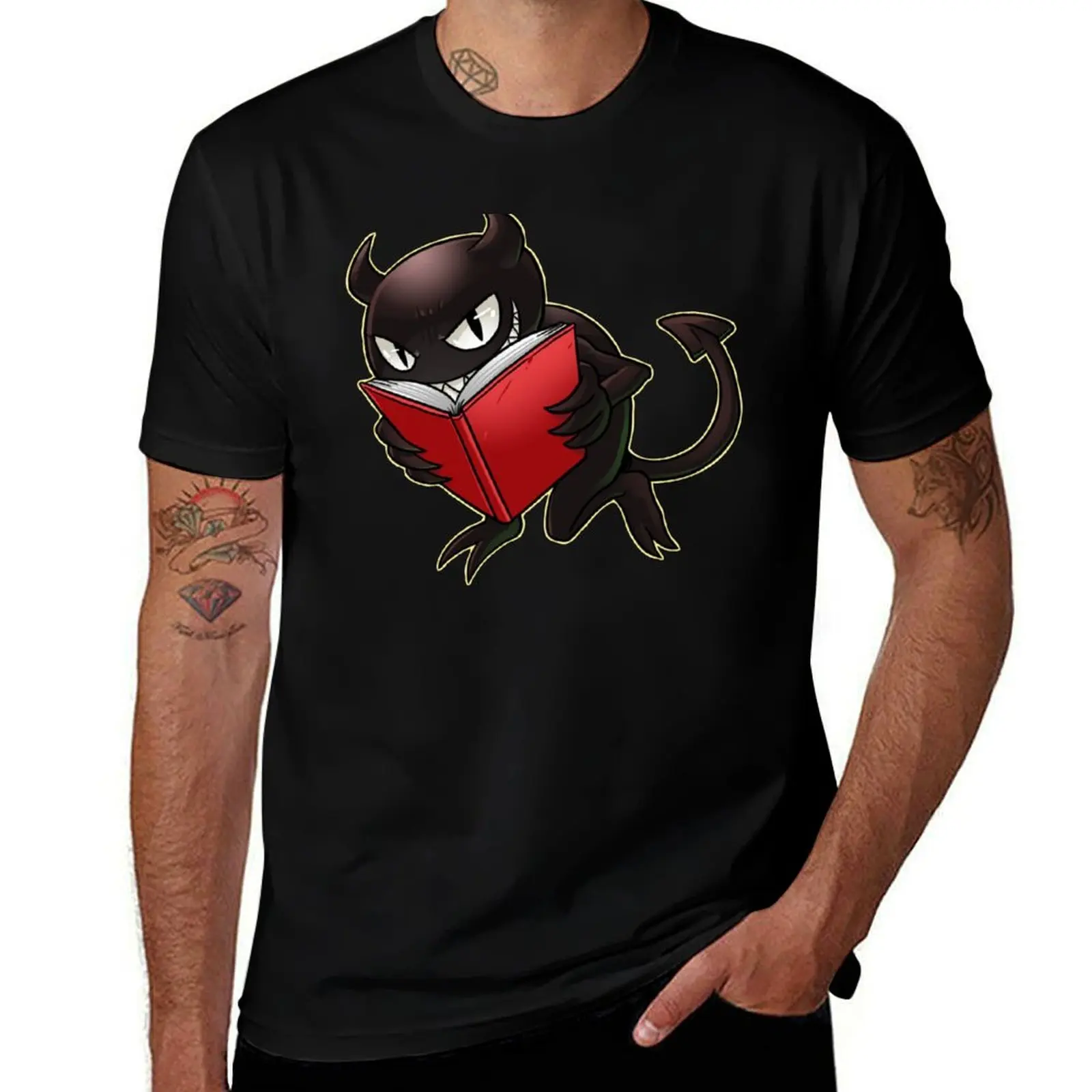 The Fact Fiend (Without Background) - By Tenshiart T-Shirt Sports Casual Breathable Tee Shirt T-Shirt