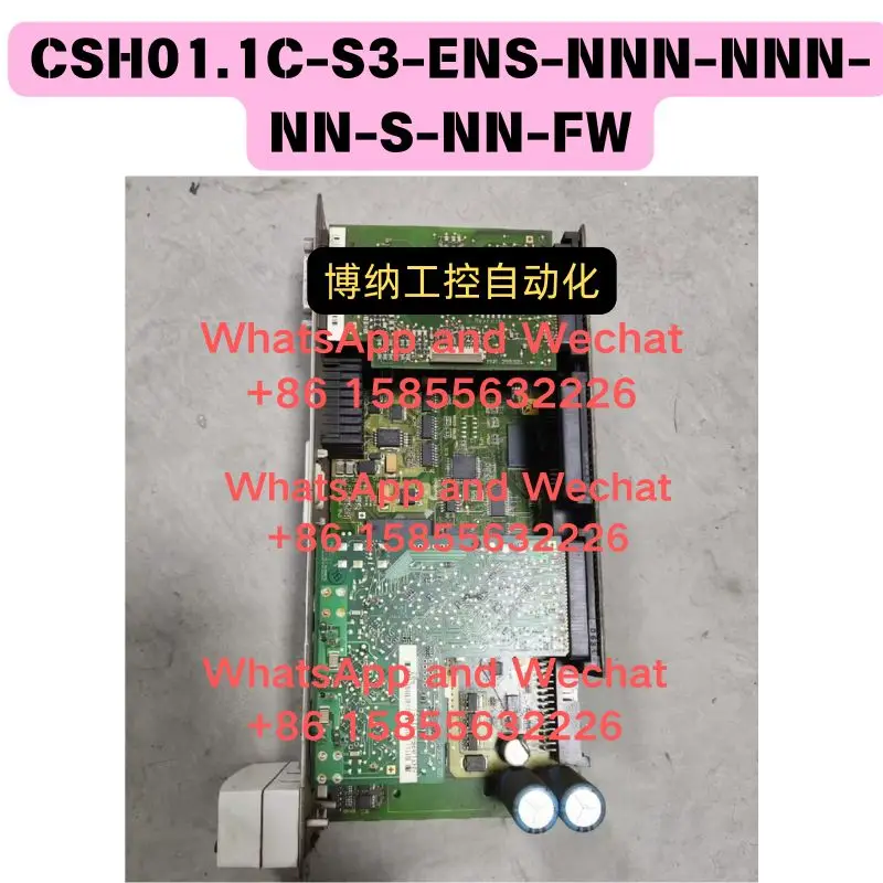 Used OEM disassembled parts CSH01.1C-S3-ENS-NNN-NNN-NN-S-NN-FW axis card Functional test OK Fast Shipping