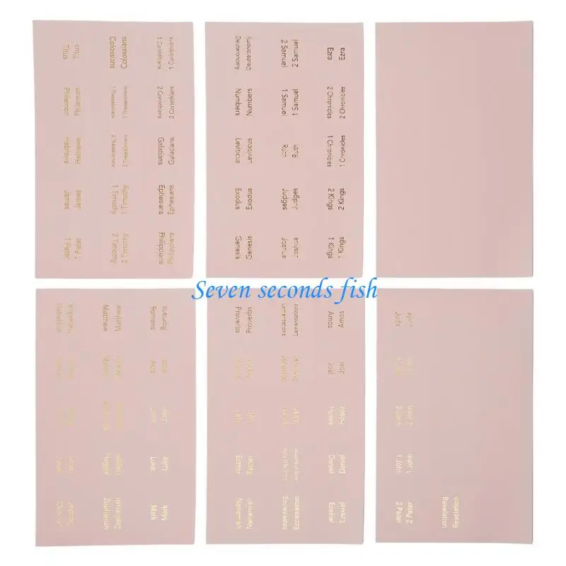 L74B 6 листов библейские индексы