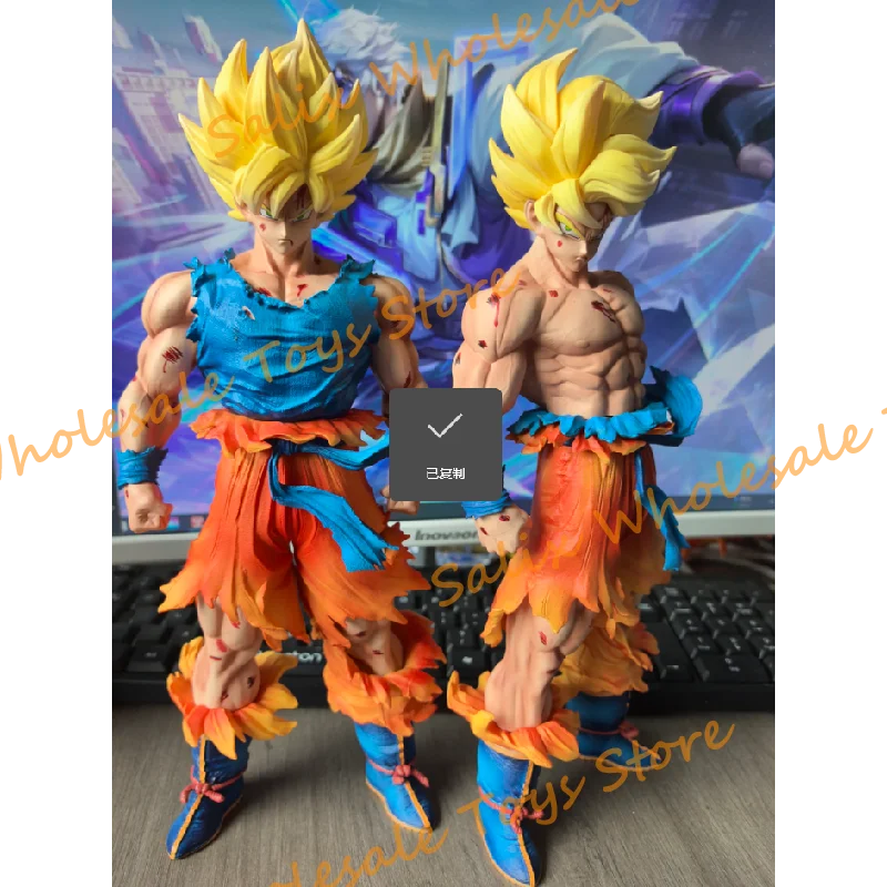 متوفر في المخزون JMY Son Goku ZW Factory Son Goku Dragon Ball Son Goku GK لعبة دراغون بول الشكل تمثال نموذج مجموعة لعبة الديكور #2