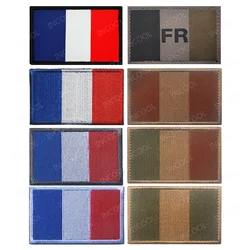 France Flag Embroidered Patches French FR Flags Armband Shoulder Decorative Embroidery Patches For Clothing Backpack