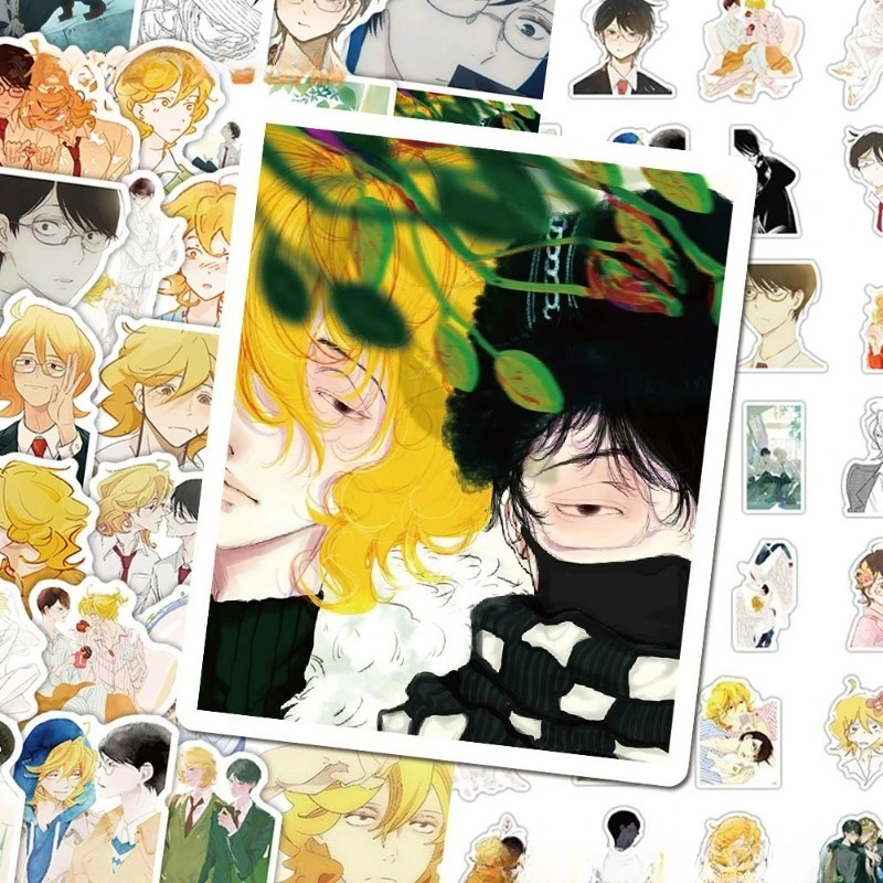 Doukyuusei Kusakabe Hikaru Sajō Rito Sticker High Color Value Animation Cartoon Printing Student Hand Book Waterproof Sticker view 2