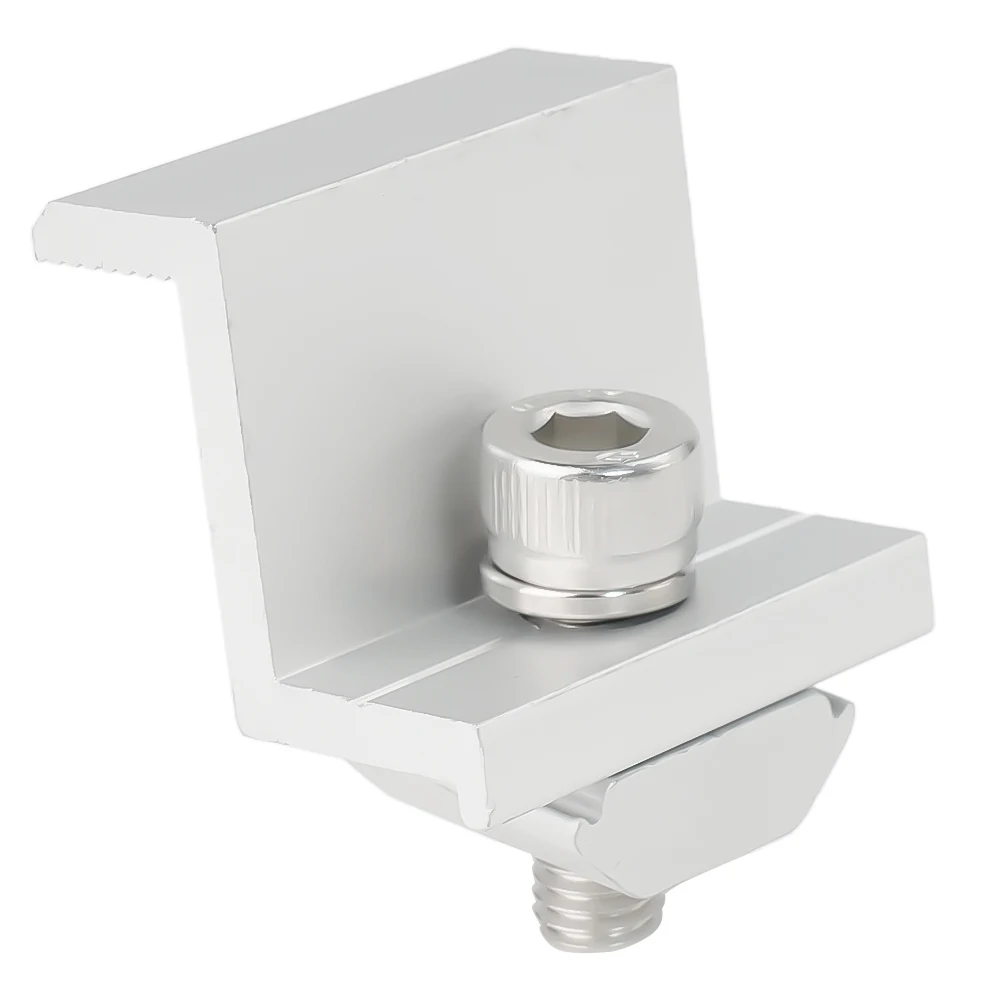 Solar Panel Mounting Bracket Photovoltaic Solar Support Adjustable Bracket Clamp Home Improvement Bracket Clamp