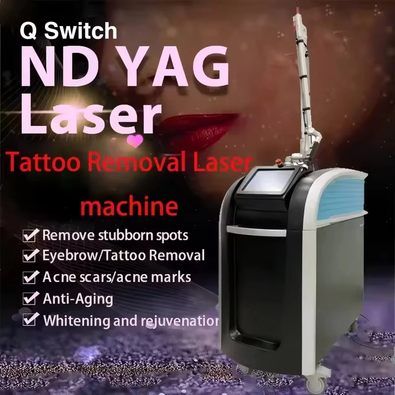 

Picosecond 1064 nm 755 nm 532 nm Pico Q geschakelde Nd Yag Pico tattoo-verwijderingsmachine