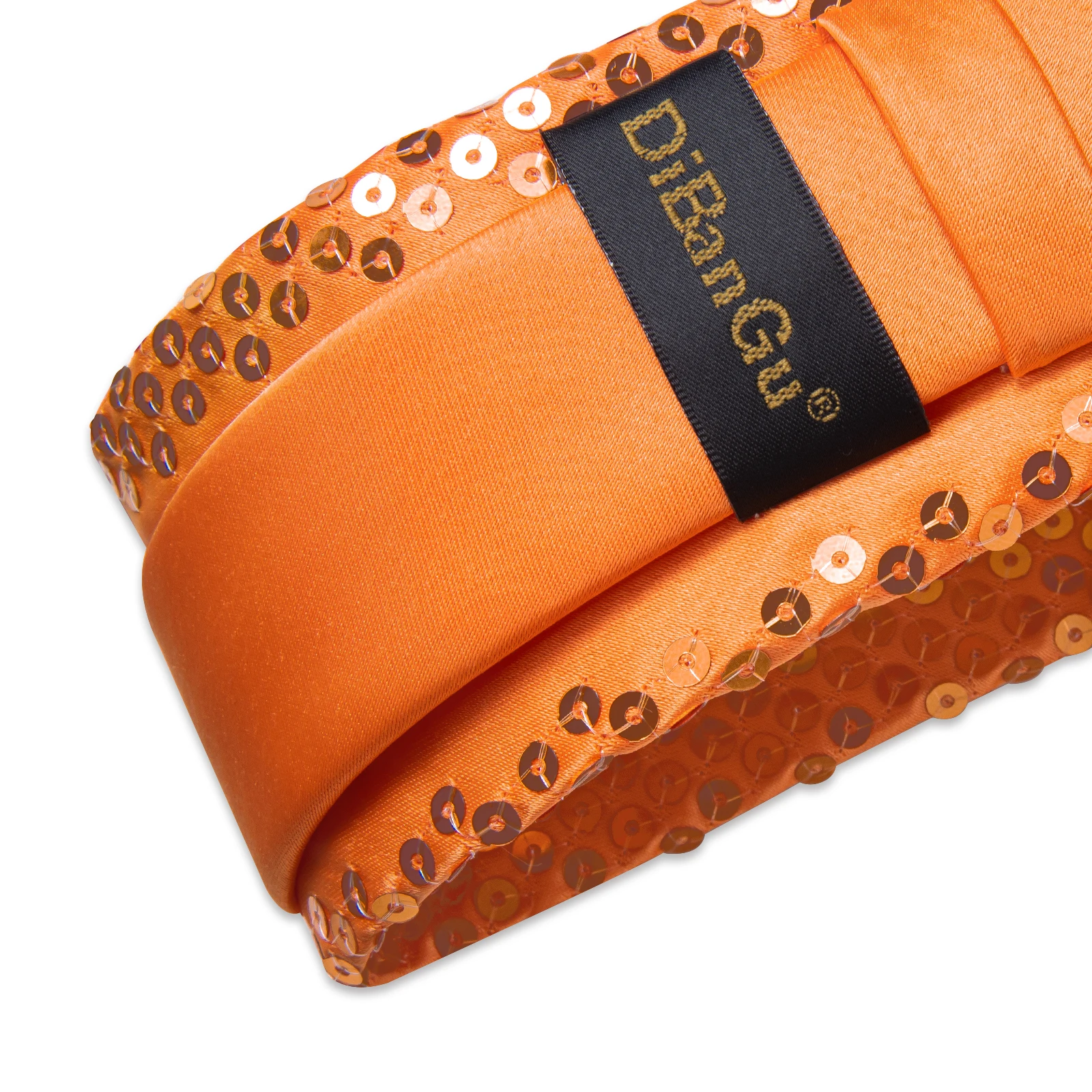 Cravatte solide con paillettes glitterate per spettacoli teatrali Custome Cravatta lucida larga 8 cm con fazzoletto Accessori per feste da ballo da uomo