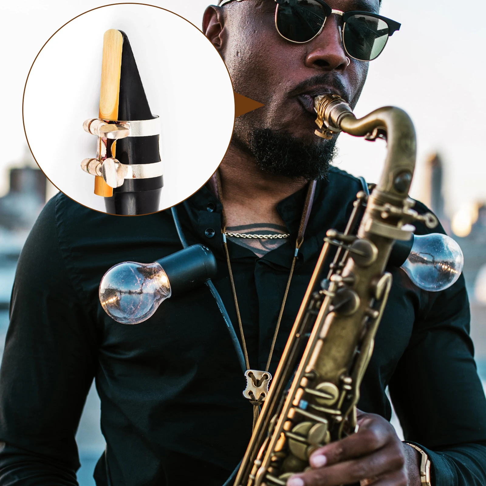 

10 pcs Replacement For Player Beginner Bass Durable Traditional Reed Accessories Rhythm Clarinet Reeds 2.0 Compact Reeds For