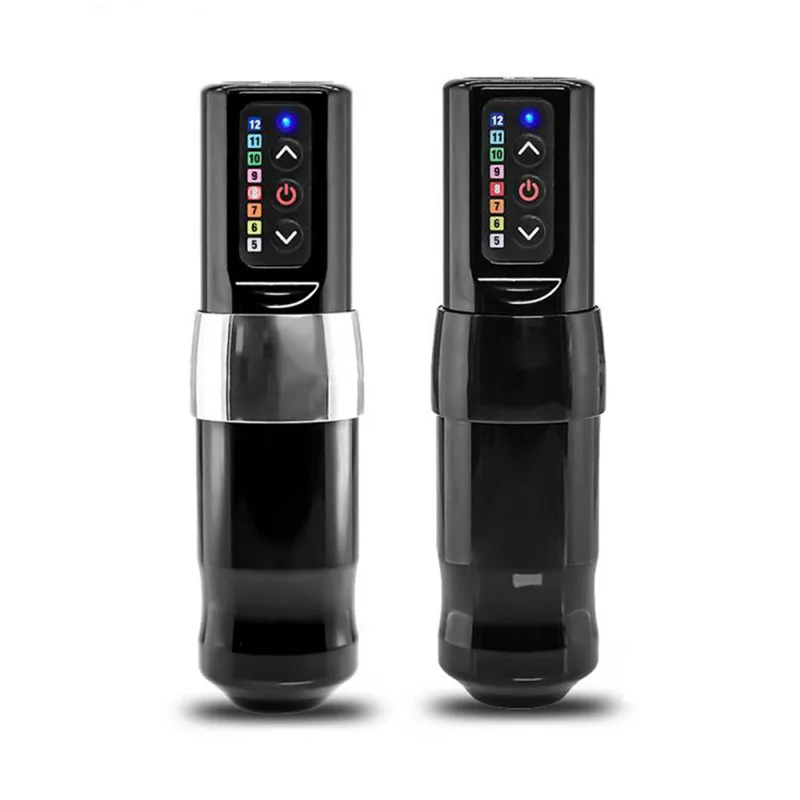 

Professional Wireless Tattoo Machine Thick Pen Powerful Coreless Motor Lithium Battery Tattoo Art Tool
