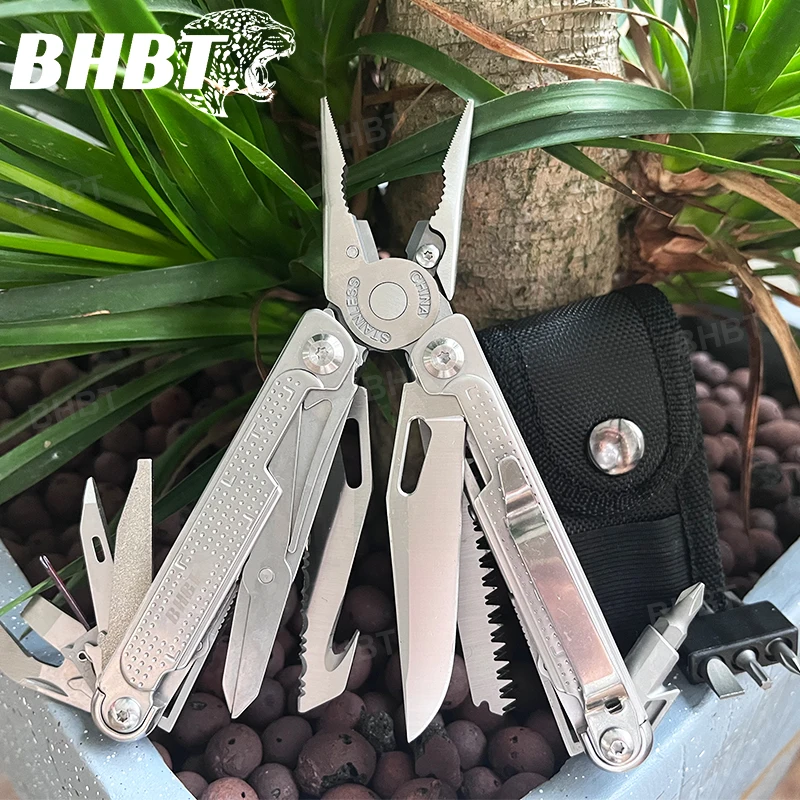 

BHBT 20 in 1 Multitool Pliers Folding Multi-functional Tool Scissors Screwdriver EDC Multi Tool Outdoor Equipment