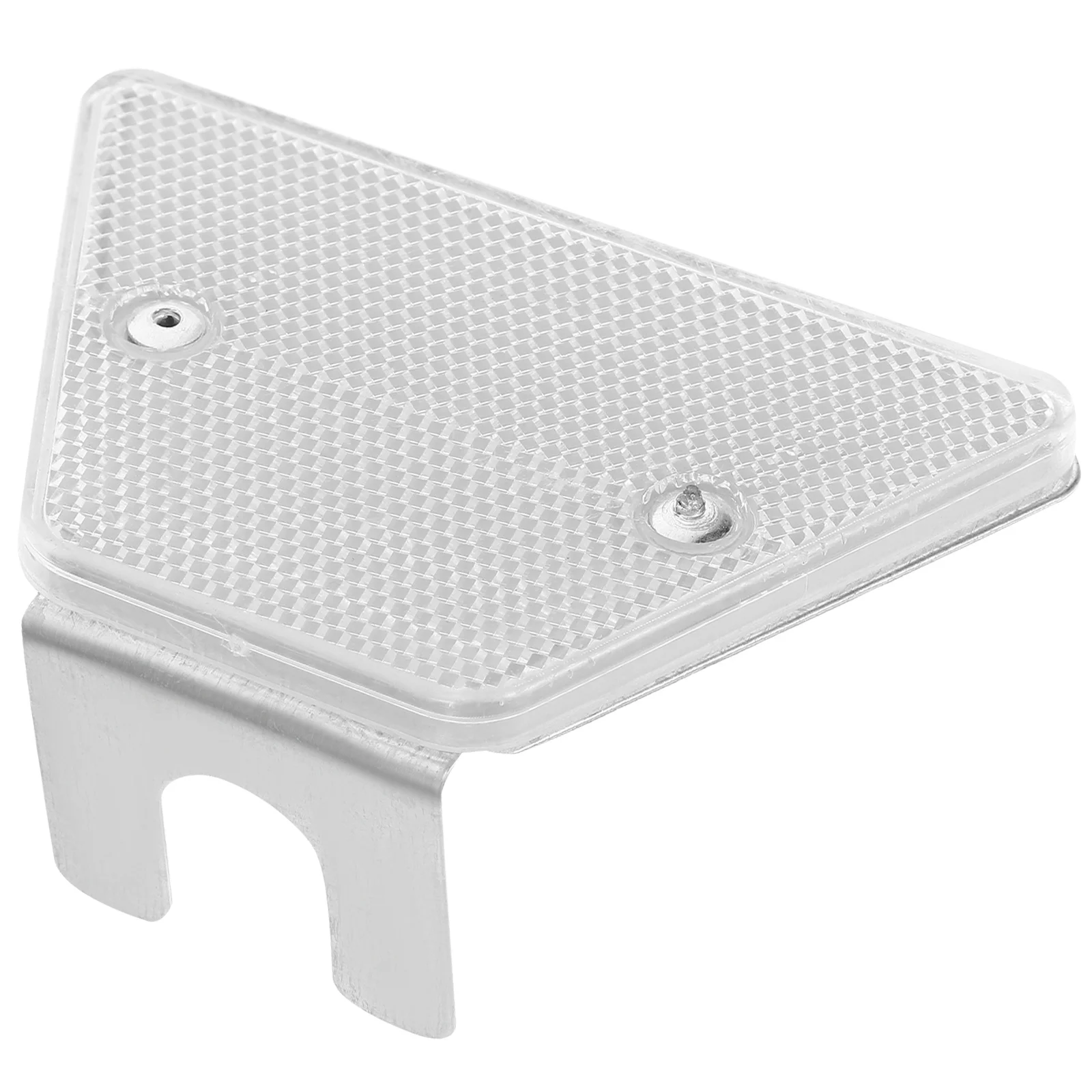 Trapezoidal Road Reflective Marker Bracket High Brightness Pc Iron Material For Driveway Guardrail Night Visibility Reflective