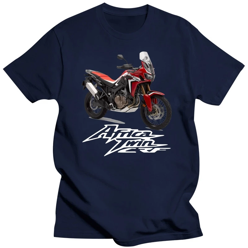 2019 Hon Africa Twin Crf 1000 Motorcycle Motorrad Men\'S T-Shirt 2019 Fashion Unisex Tee