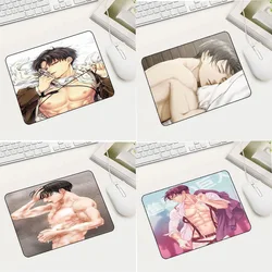 Mouse Mat Anime Mouse Pad Levi Ackerman Laptop Pc Mini Game Accessories Desktop Keyboard Rug Mat Small Mousepad Deskmats