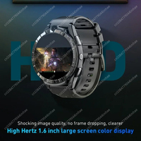 NEW Smart Watch 2022 Men GPS Nano SIM Card 4G Android 12 900mah 6GB 128GB Leather Sport Lemfo Lem16 Smart Watch