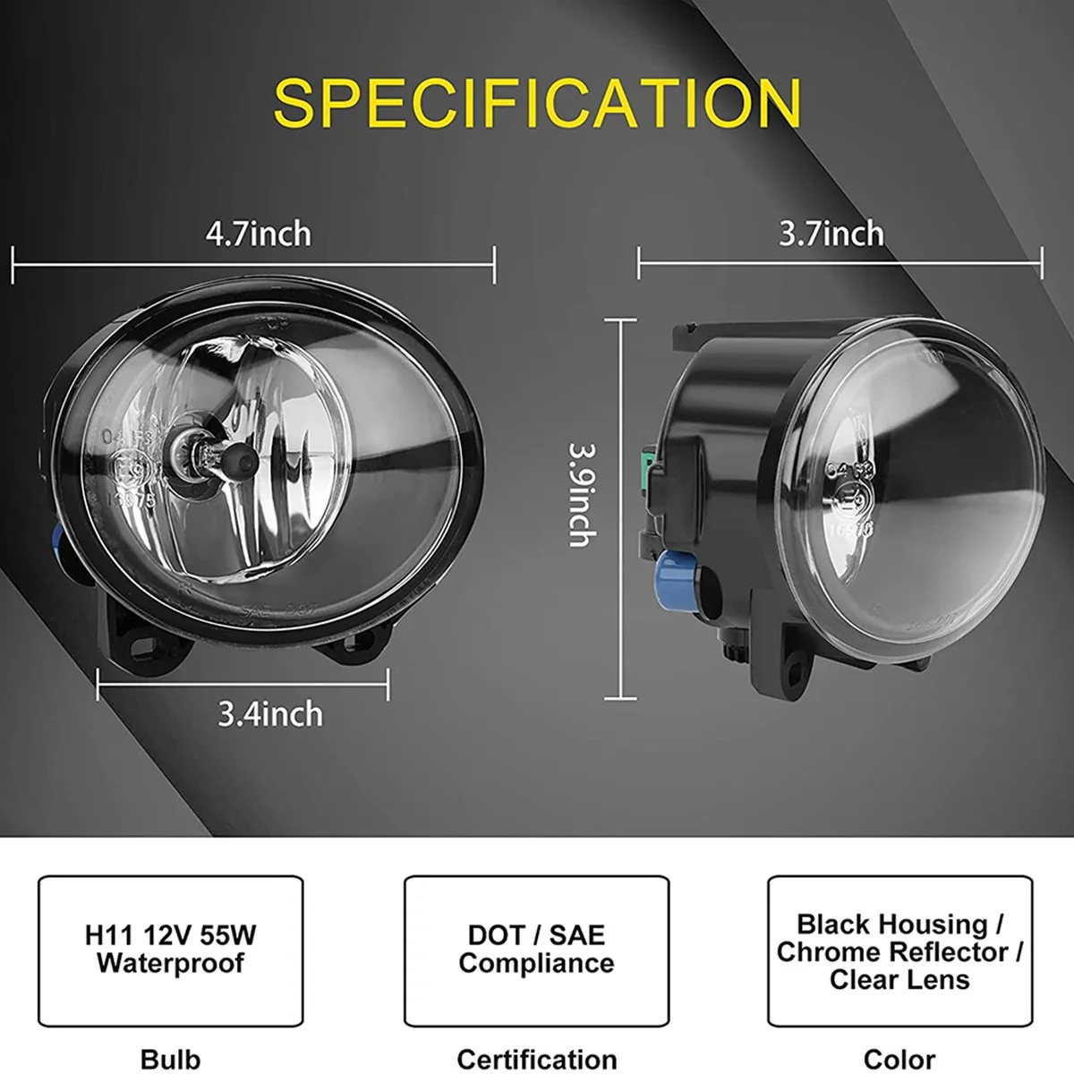 

Reliable-Front Bumper Driving Lamp Fog Light 63177839865 63177839866 For BMW- 2 3 5 Series E92 E93 F07 F10 F22 F23 M3 M5