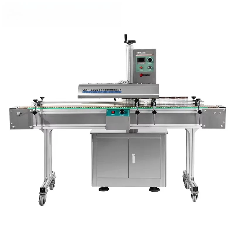 

LGYF-2200B Automatic electromagnetic induction aluminum foil sealing machine