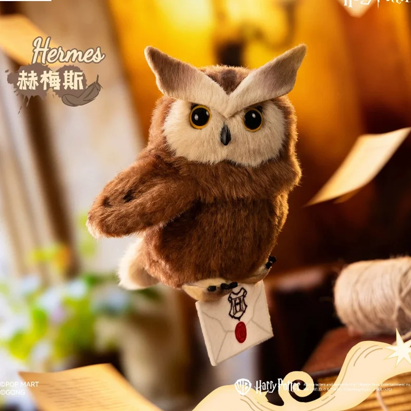 New Original Gong Harry Potter Owl Plush Pendant Blind Box Hedwig Vinyl Plush Pendant Collectible Bag Decoration Holiday Gifts view 4