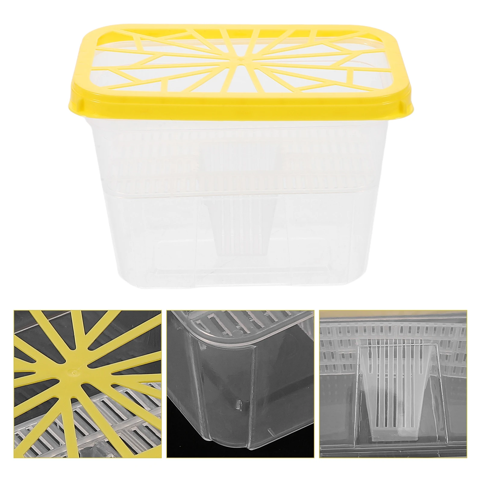 Cajas de deshumidificación vacías, absorbente de humedad, contenedores de plástico reutilizables de gran capacidad, armario, 4 Uds.