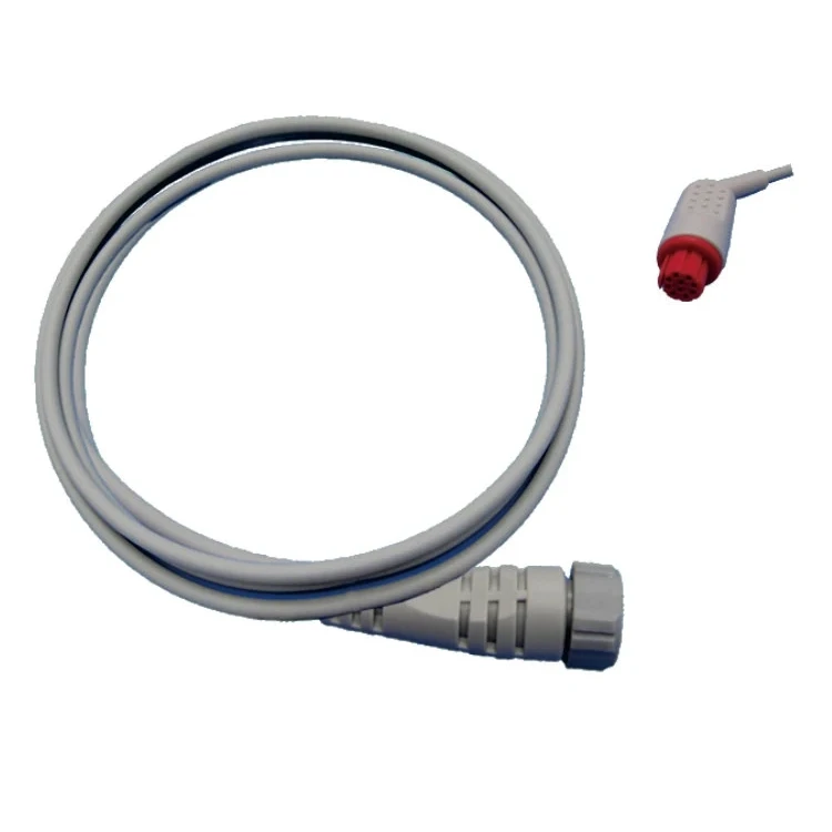 IBP Cable With Utah BD ABBOTT  Edward Medex Connector  For Datex  Pressure Transducer IBP Adapter