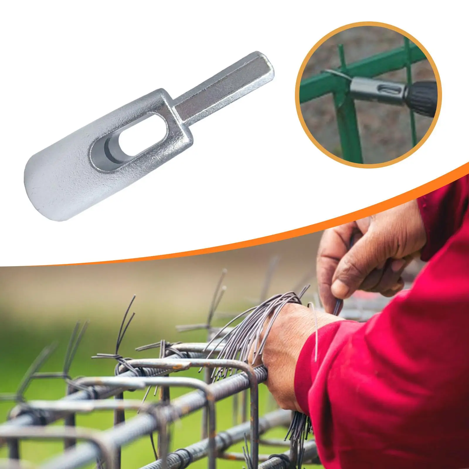 Tool Drill Chuck Tool Compact Lightweight Portable Wire Twister Versatile for Reinforcing Chain