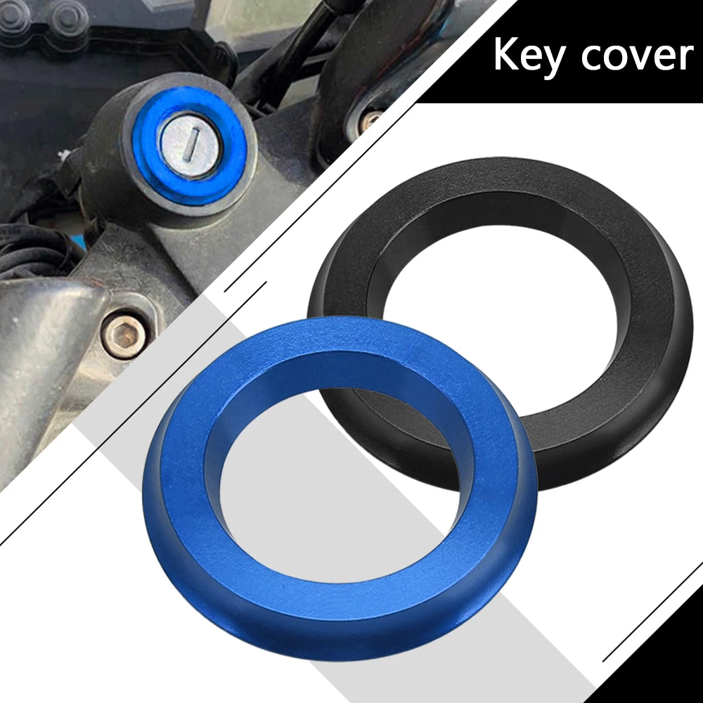 

Motorcycle Keyhole Cover Throttle Cover Decorative Ring Key Hole Ring CNC Aluminum FOR YAMAHA XMAX 125 200 250 400 XMAX300 X-max