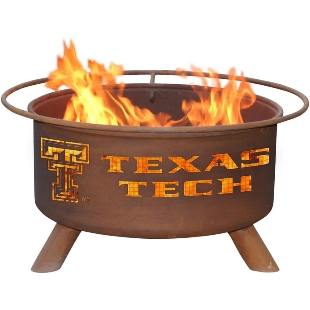 

Продукты F233, 30-дюймовая костра Texas Tech Fire Pit