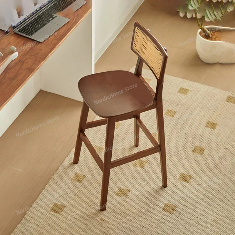 

Set Of 2 Vintage Bar Chair Classic Living Room Luxury Comfortable Bar Chair Beauty Kitchen Taburetes De Bar Home Furniture