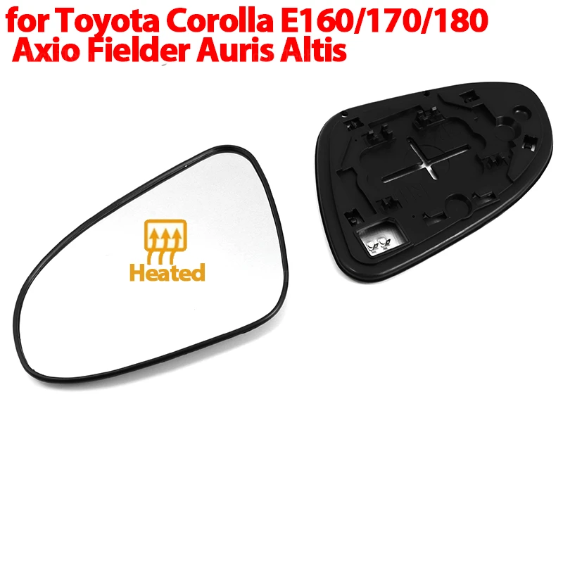 

Heating Side Mirror Glass Lens Door Wing Rear View Mirror Glass for Toyota Corolla E160 E170 E180 Axio Fielder Auris Altis