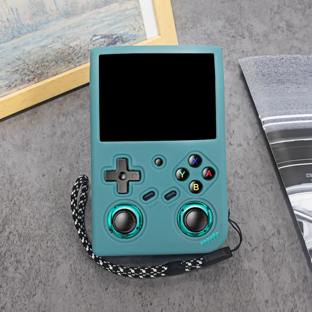 CoverJoy Silicone Case for ANBERNIC RG35XX Pro Anti Slip Shockproof Protective Cover with Retro Design Gaming Accessories - Image 2