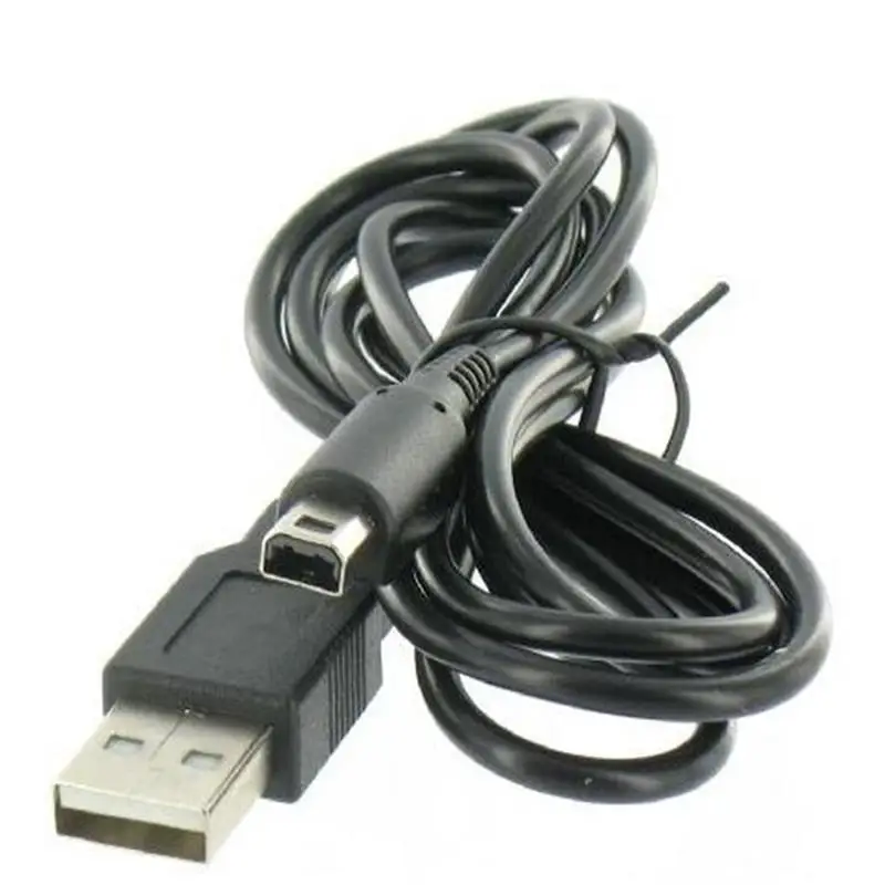 100pcs 1.2m Data Sync Charge Charing USB Power Cable Cord Charger for Nintendo NEW 3DSI LL  3DS/3DSI LL / 3DS / NDSILL / NDSI