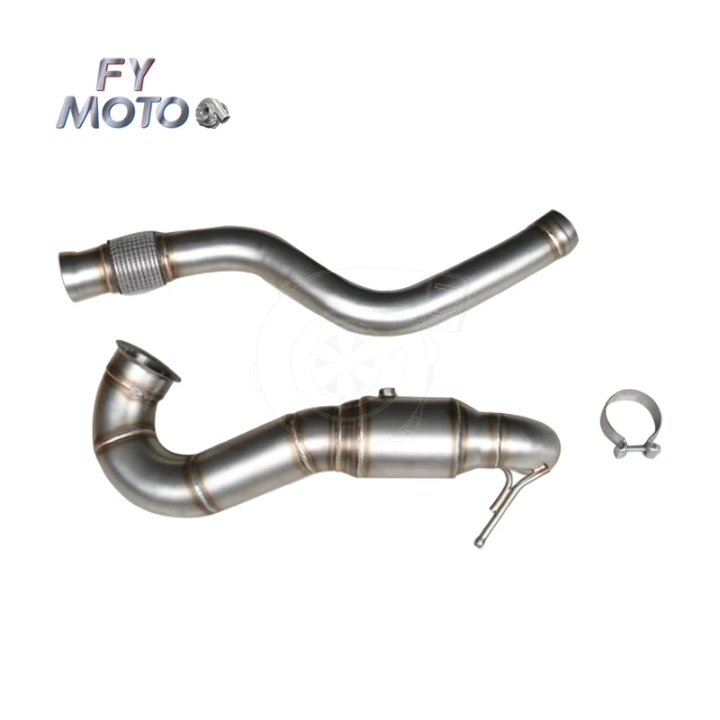 

3.5" Catted Exhaust Downpipe For Mercedes AMG A45 Ben G CLA45
