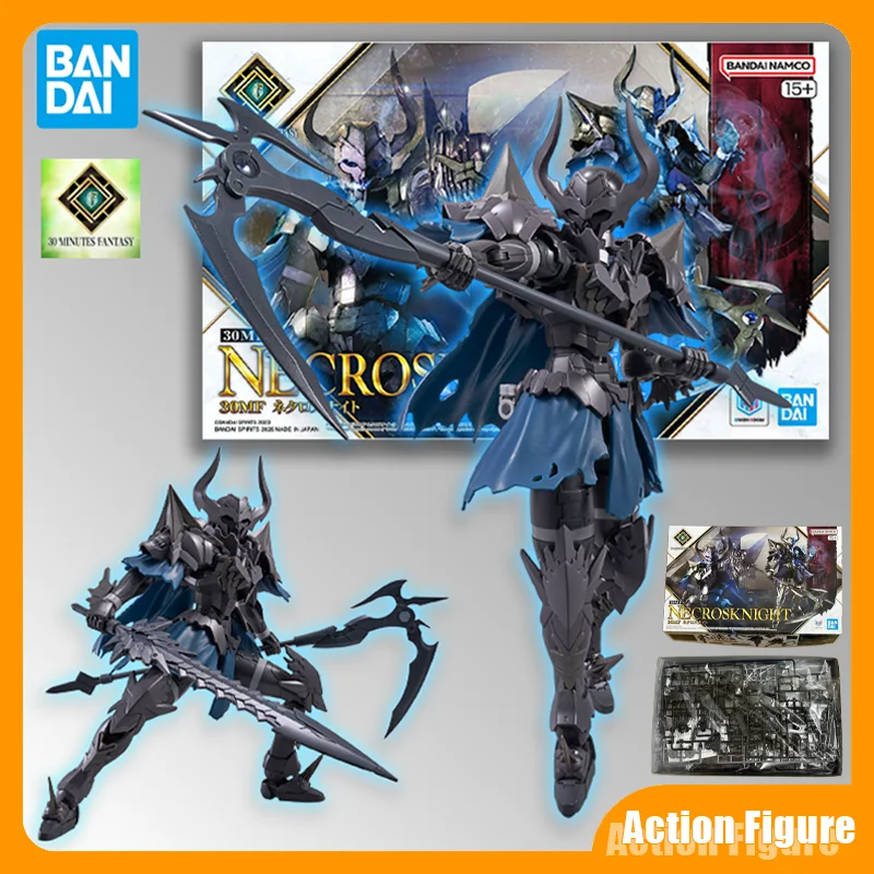 

Bandai Genuine 30 Minutes Fantasy NECROSKNIGHT Model Kit Anime Action Fighter Figure Assembly Robot Toys Collect Gifts In Stock