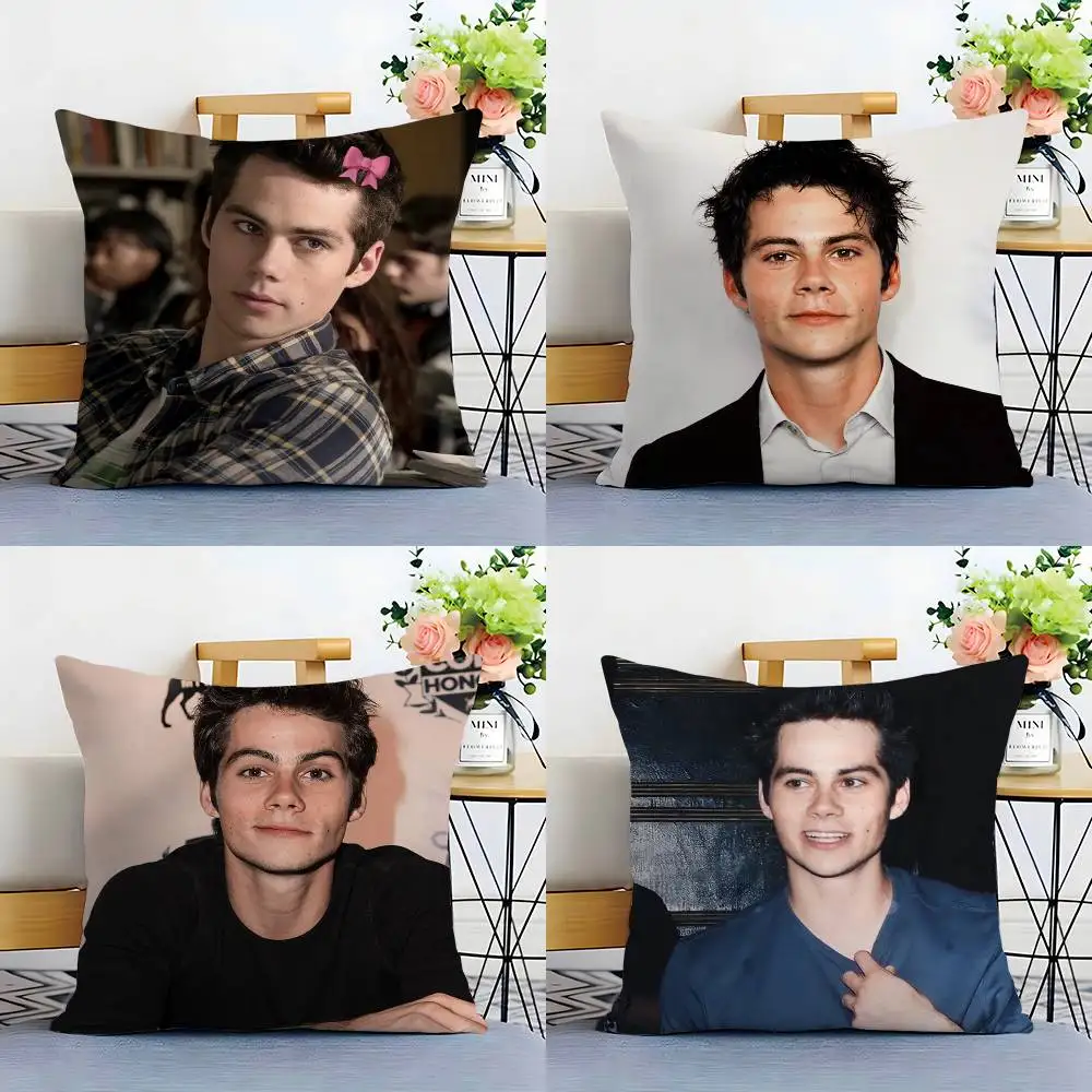 

Singer D-Dylan O Brien Pillow Case Sofa Living Room Bedroom Double-sided Printing Square Cushion Nap Time Pillow Case