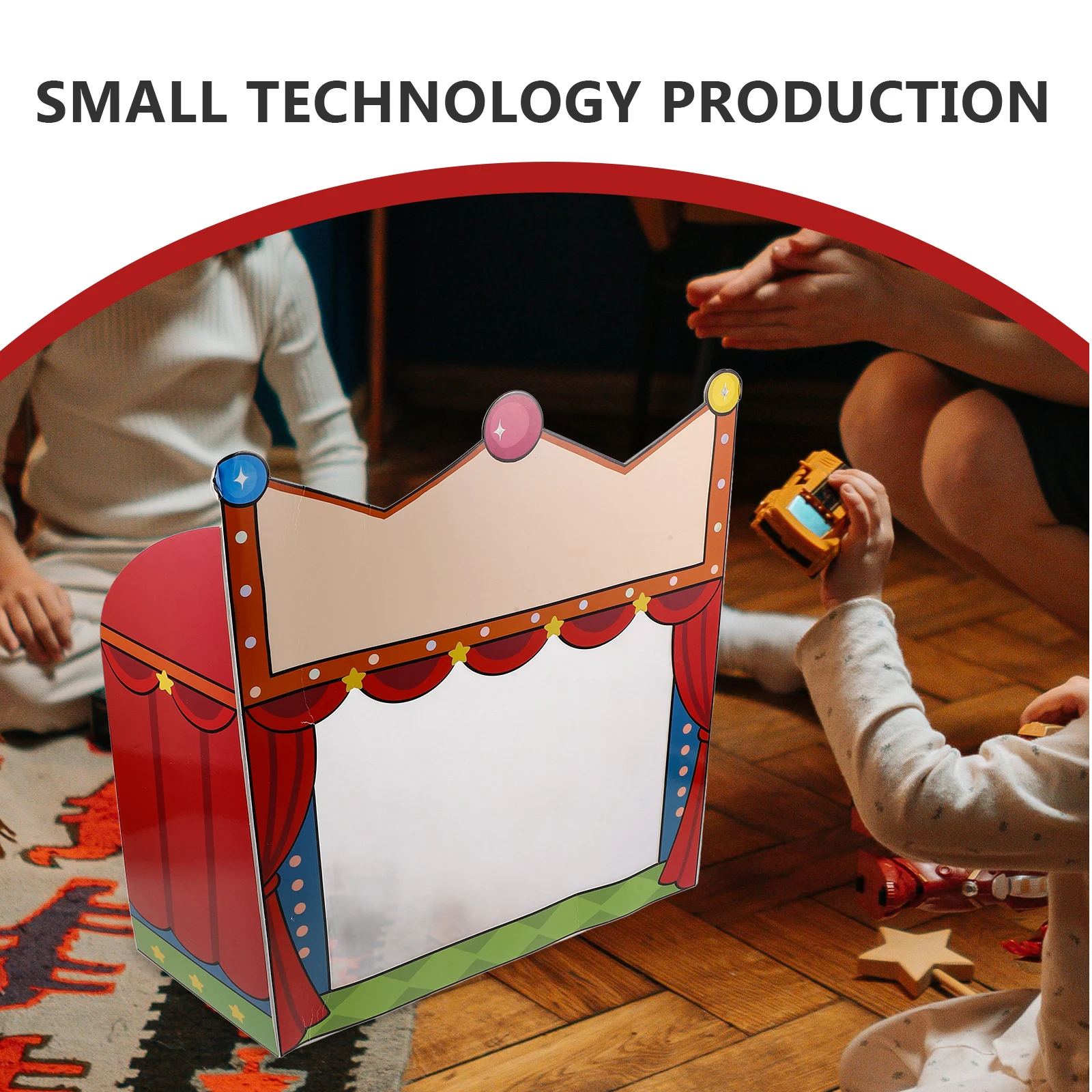 Shadow Puppet Leermiddelen Kids Stage Platform Speelgoed Hand Vinger Apparatuur Diy Kit