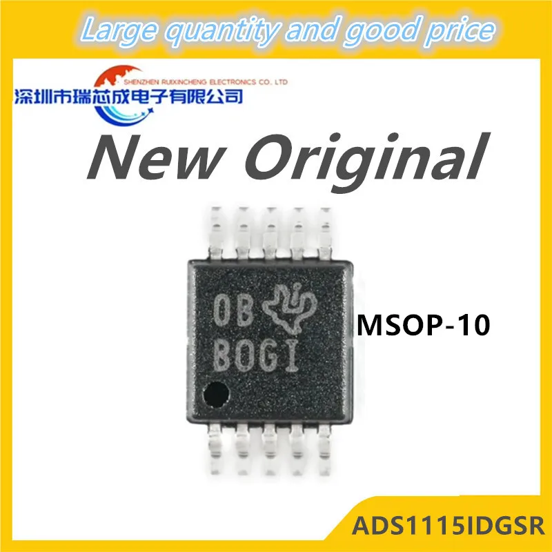 (5-10piece)100% New ADS1115IDGSR ADS1115IDGS ADS1115 MSOP-10 Chipset